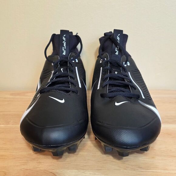 Nike Vapor Edge Pro 360 2 Football Cleats Black White DA5456-001 Men's Size 13 - Picture 2 of 7